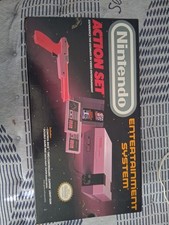 Nintendo Entrainment System Action Set 1987 scatola originale con inserti in polistirolo