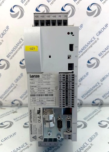 Lenze ecsda008c4b servo axis - lenze,