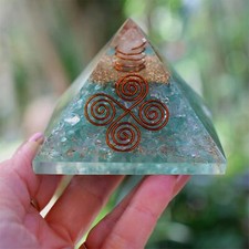 Acquamarina Orgone Piramide 4