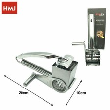 Grattugia Manuale A Manovella Multiuso In Metallo Formaggio Verdura Cucina hmj