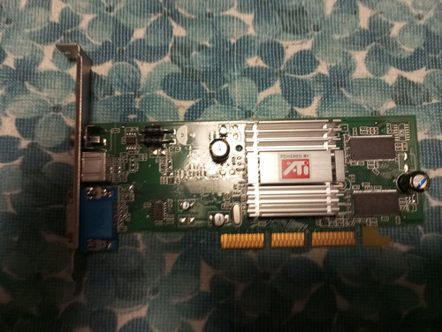 Scheda video agp ati radeon - scheda,