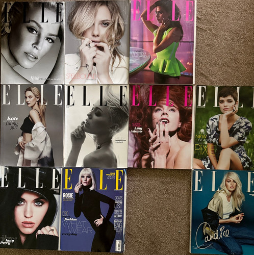Elle magazine bundle lot - magazine,