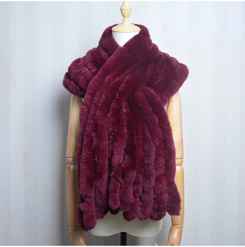 Sciarpa donna vera pelliccia - sciarpa,
