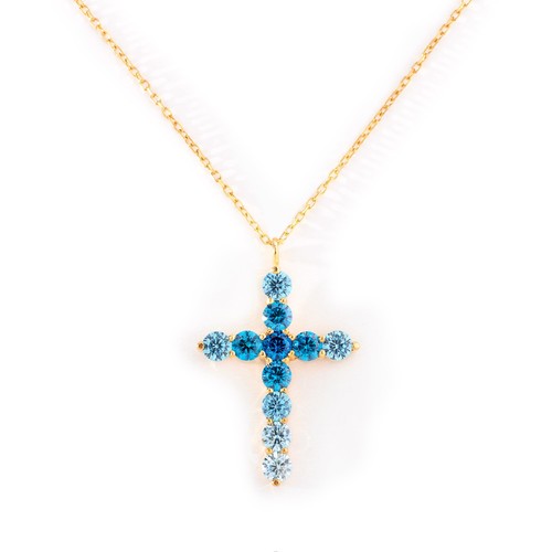 Collana con croce donna - collana,