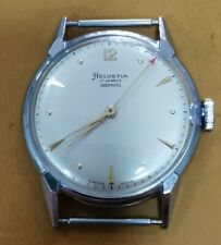 orologio Helvetia shocprotect vintage uomo originale swiss made