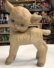 VINTAGE RUBBER TOY PECORA AGNELLO PIRELLI italy 1950s