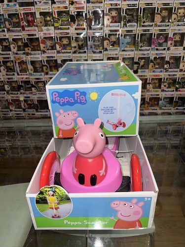 Peppa pig monopattino con 3 - 3d,