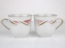 Coppia Tazzine in Porcellana con Decorazioni WINTERLING MARKTLEUTHEN BAVARIA