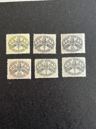 Vaticano 1946 segnatasse - vaticano,