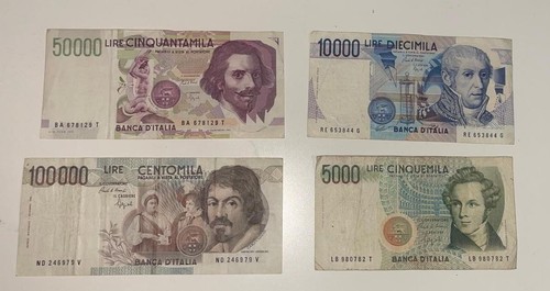 Lire banconote da - in,