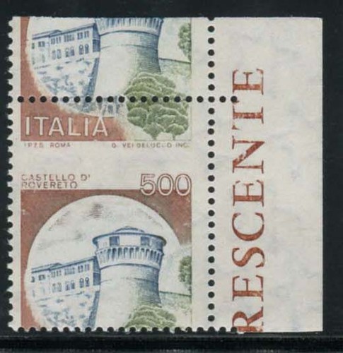 Castelli lire 500 varietà - 500,