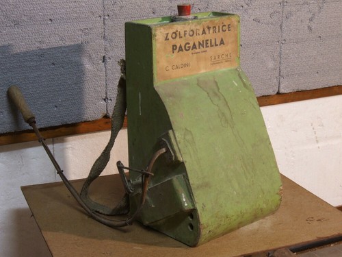 Zolfatrice antica macchina - antica,