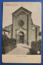 1920ca saluti da Jesi (Ancona) - chiesa di San Marco