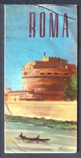 181 ROMA Guida turistica con piantina, vedi modello personalizzato