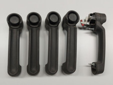 5 Maniglie portiere portellone Originali Jeep Wrangler Rubicon 2007 Usate
