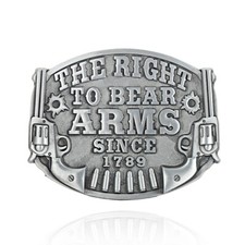 Fibbia per cintura braccio destro di orso Western Coyboy nativi americani (RBA-01-S)