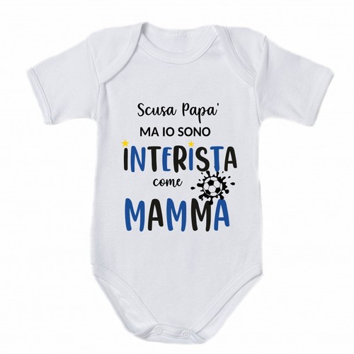 Body neonato scusa - papà, ma