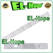 KIT 3 BARRE STRIP 7 LED PER TV