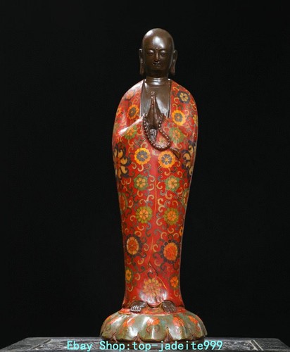 Statua boddhisattva tang - boddhisattva, seng