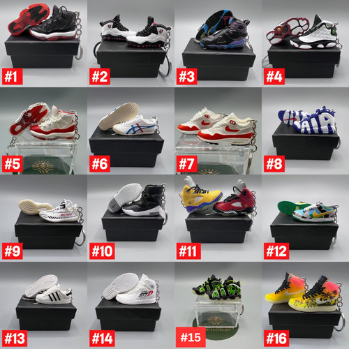 Portachiavi sneaker 120 - +, mix