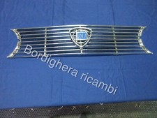 GRIGLIA CALANDRA MASCHERINA CROMATA + LOGO STEMMA LANCIA FULVIA COUPE NUOVA