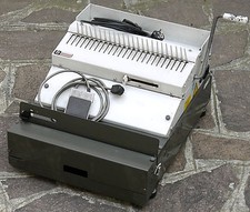 (PRL) TOSINGRAF EP330 PERFORATRICE RILEGATRICE SPIRALE ELECTRIC DOCUBIND MACHINE