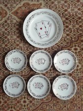 Antico servizio di piatti per dolce in porcellana bavaria Heinrich  Seltmann