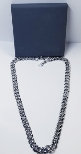 Collana con cordino - , acciaio