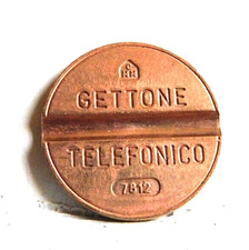 Gettone telefonico zecca - gettone, cmm