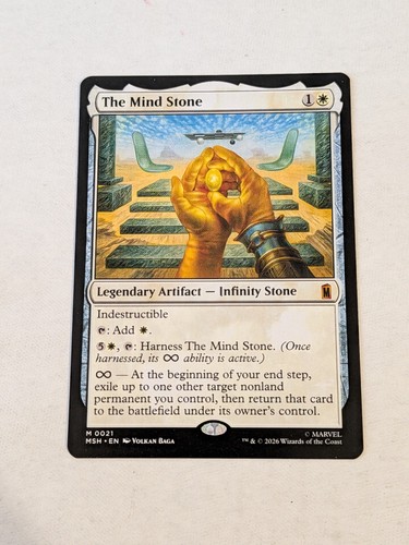 The mind stone marvel super - stone,