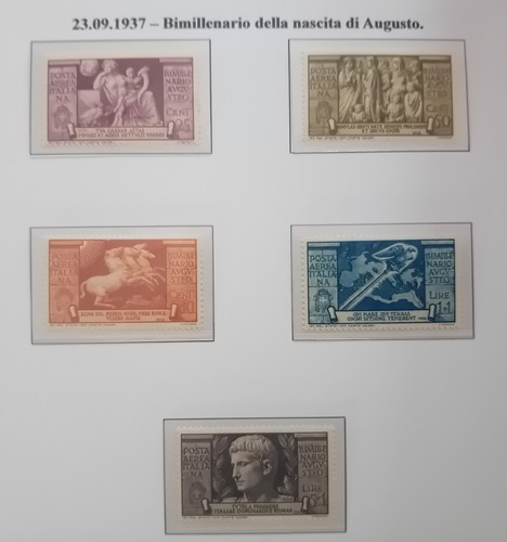 Italia 1937 bimillenario - italia,