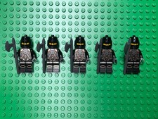 Lego Kingdoms Dragon Knight Castle minifigure fantasy lotto di 5