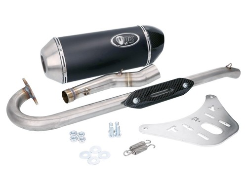 Kit scarico turbo carbonio - kit,