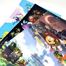 Firmato - The Amphibia Serie TV Disney Mini Poster Promo Set di Matthew Braly