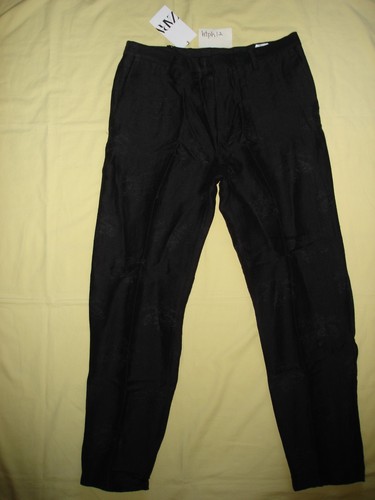 Pantaloni eleganti slim - , lino