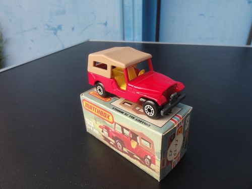 Matchbox superfast cj6 jeep - matchbox,