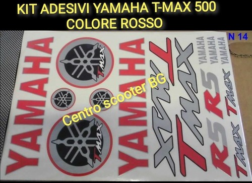 Kit adesivi yamaha - adesivi, t-max