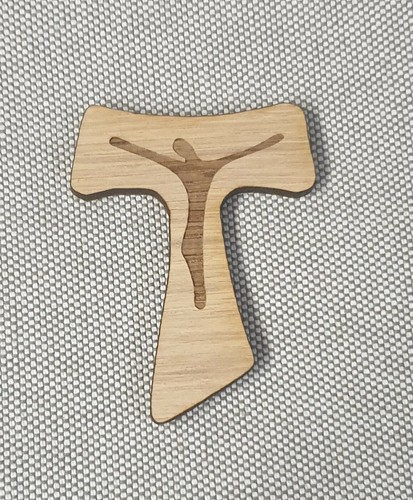 Croce legno tau - legno, e