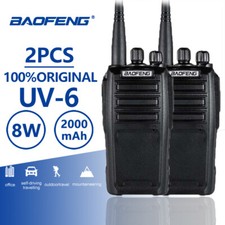 2 pezzi Baofeng UV-6 Walkie