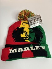 Bob Marley Beanie Pom Pom