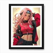 Naruto Art Print Corniciato