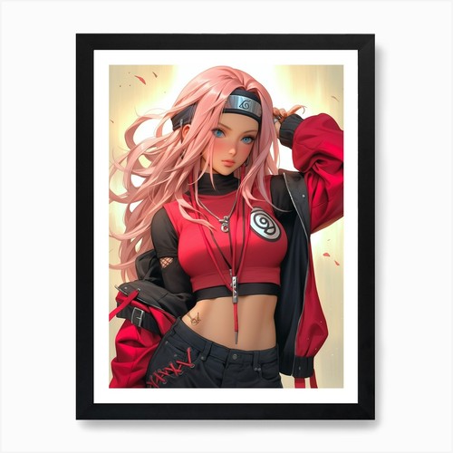 Naruto art print corniciato - naruto,