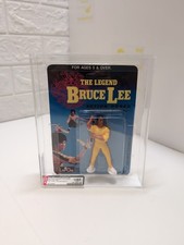 The Legend Of Bruce Lee Action Posed LarGo Toys Moc AFA U85 NM+ Unpunched
