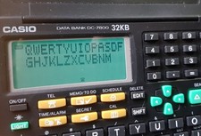Agenda elettronica CASIO Data