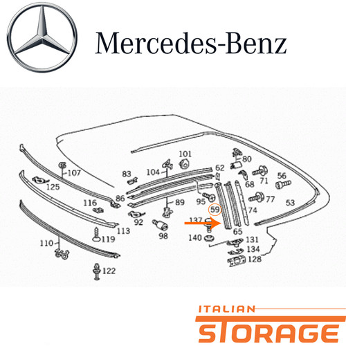 Mercedes r129 guarnizione - r129,