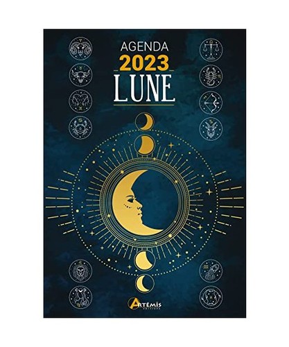 Agenda 2023 lune collectif - 2023, lune,