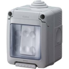 GEWISS INTERRUTTORE CON SCATOLA PER ESTERNO 1 POSTO 16A IP55 GW27831