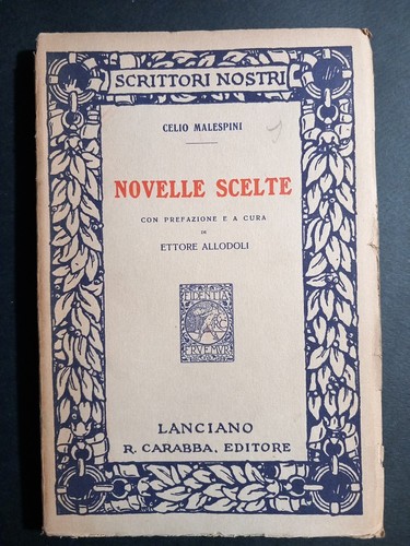 Celio malespini novelle - malespini,