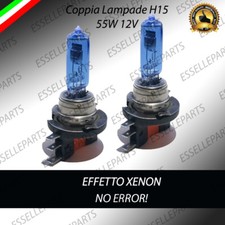 COPPIA LAMPADE H15 LUCI DIURNE