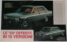Article Articolo 1978 FIAT 131 MIRAFIORI / SUPERMIRAFIORI